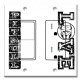 Printed 2 Gang Decora Switch - Outlet Combo with matching Wall Plate - Love Pitbull's