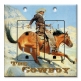 Printed 2 Gang Decora Duplex Receptacle Outlet with matching Wall Plate - Horse-The Cowboy