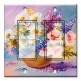 Printed Decora 2 Gang Rocker Style Switch with matching Wall Plate - Flowers in a Vase