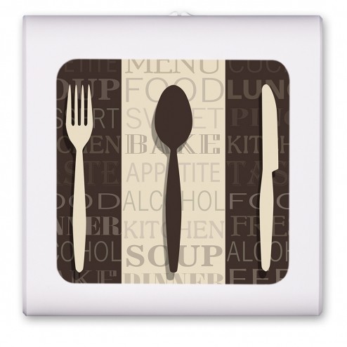 Fork Knife and Spoon - #2614