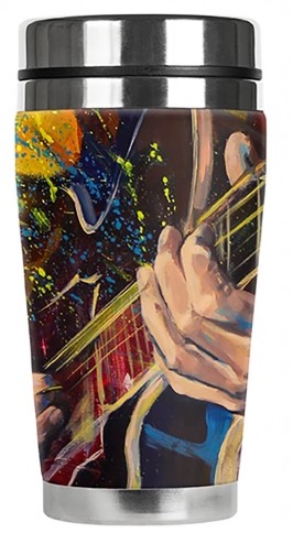 Jazz Guitarist Painting - #2637