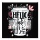 Printed Decora 2 Gang Rocker Style Switch with matching Wall Plate - Hello Monday