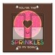 Printed Decora 2 Gang Rocker Style Switch with matching Wall Plate - Sprinkles to my Donut