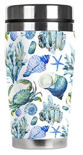 Watercolor Coral Reef - #2696