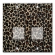 Printed Decora 2 Gang Rocker Style Switch with matching Wall Plate - Leopard Print