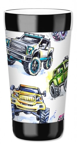 Monster Trucks Watercolor - #2702