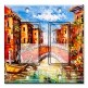 Printed Decora 2 Gang Rocker Style Switch with matching Wall Plate - Venice Painting