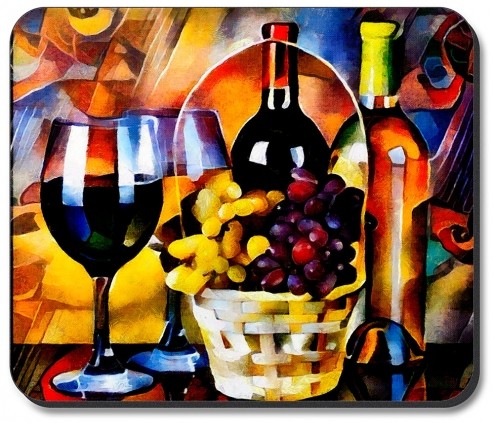 Colorful Wine Basket - #2746