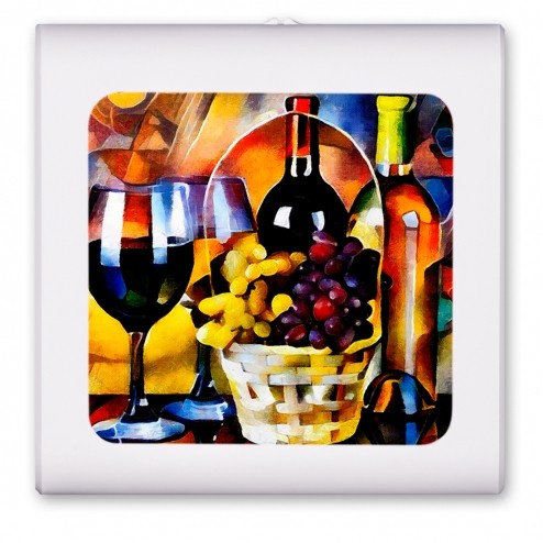 Colorful Wine Basket - #2746