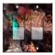Printed Decora 2 Gang Rocker Style Switch with matching Wall Plate - Statue of Liberty Metropolitan