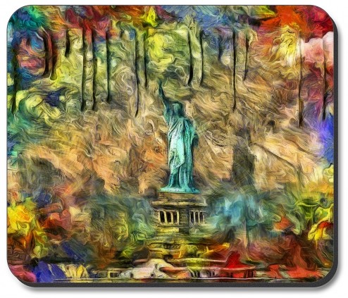 Statue of Liberty Abstract - #2752