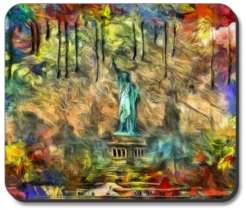 Statue of Liberty Abstract - #2752