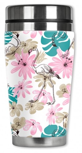 Pink & Blue Flamingo - #2755