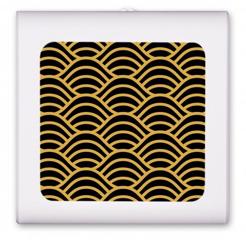 Black and Gold Waves - #2777
