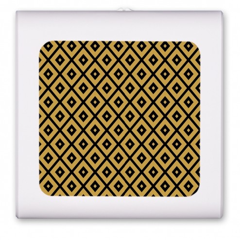 Black and Gold Triangles - #2783