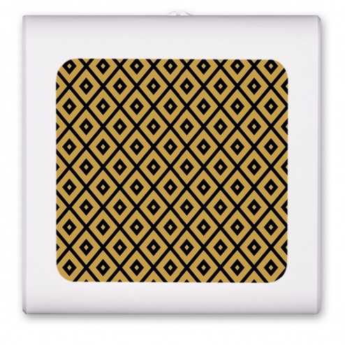 Black and Gold Triangles - #2783