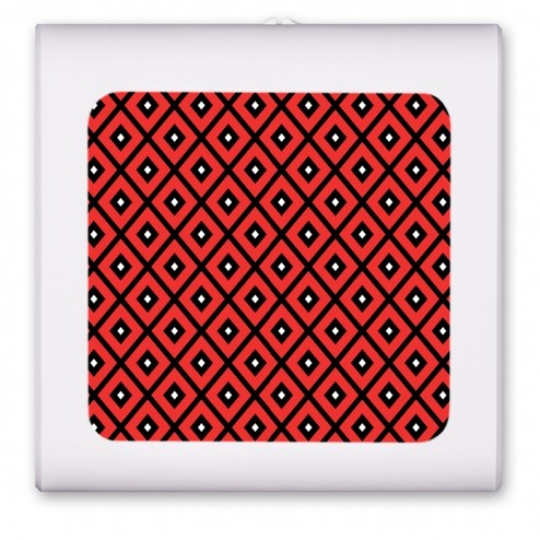 Red Black and White Triangles - #2791