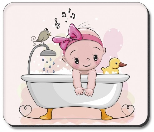 Baby in Bath - #2807