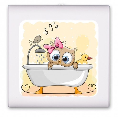 Owl in Bath - #2810