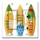 Printed 2 Gang Decora Switch - Outlet Combo with matching Wall Plate - Surfboard Sayings