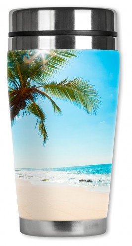 Palm Tree and Beach - #2833