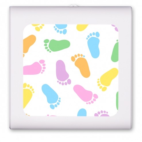Colorful Foot Print Toss - #2888