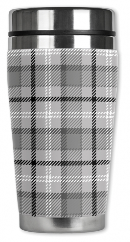 Gray & White Flannel Design - #2903