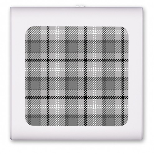 Gray and White Flannel Design - #2903