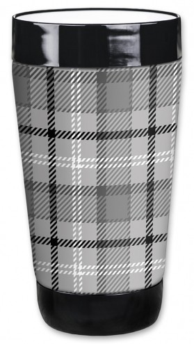 Gray & White Flannel Design - #2903