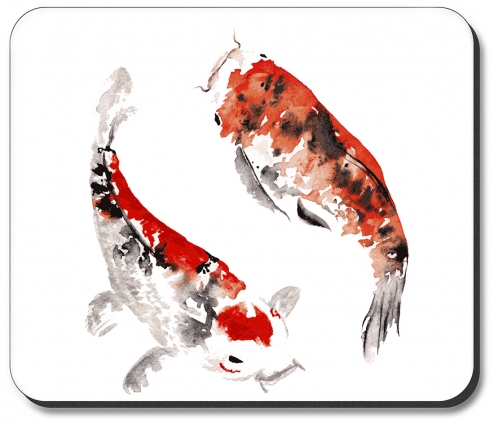 Watercolor Koi - #2920