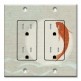 Printed 2 Gang Decora Duplex Receptacle Outlet with matching Wall Plate - Koi and the Sun