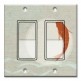 Printed Decora 2 Gang Rocker Style Switch with matching Wall Plate - Koi and the Sun