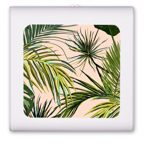 Palm Fronds with Tan Background - #2948