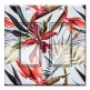 Printed Decora 2 Gang Rocker Style Switch with matching Wall Plate - Colorful Palm Fronds