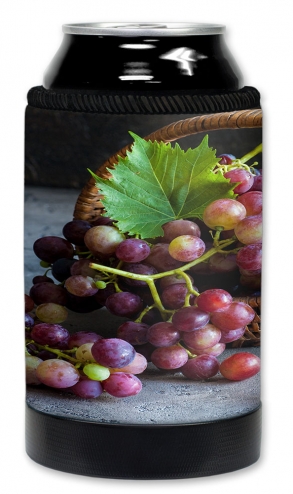 Purple Grapes in a Basket - #2973