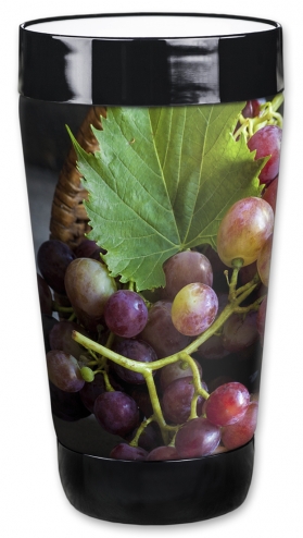 Purple Grapes in a Basket - #2973