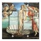 Printed Decora 2 Gang Rocker Style Switch with matching Wall Plate - Botticelli: Venus
