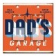Printed Decora 2 Gang Rocker Style Switch with matching Wall Plate - Dad's Garage