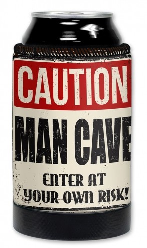 Caution Man Cave - #3006