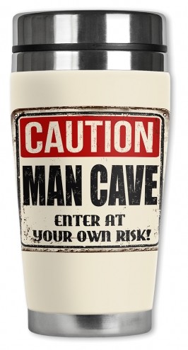 Caution Man Cave - #3006