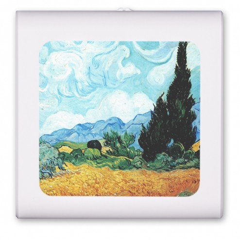 Van Gogh: Yellow Wheat and Cypresses - #301