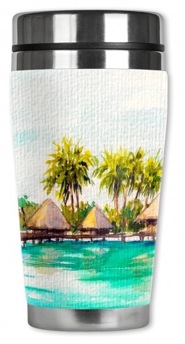 Huts on the Water - #3010