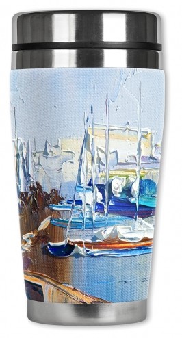 By the Bay Abstract Acrylic - #3015