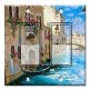Printed Decora 2 Gang Rocker Style Switch with matching Wall Plate - Italian River