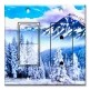 Printed 2 Gang Decora Switch - Outlet Combo with matching Wall Plate - Snowy Mountain Side