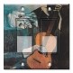 Printed Decora 2 Gang Rocker Style Switch with matching Wall Plate - Picasso: The Old Guitarist