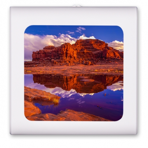 Desert Mountain Reflection - #3034