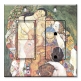 Printed 2 Gang Decora Switch - Outlet Combo with matching Wall Plate - Klimt: Death and Life