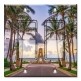 Printed Decora 2 Gang Rocker Style Switch with matching Wall Plate - Clock by the Sea