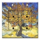 Printed 2 Gang Decora Duplex Receptacle Outlet with matching Wall Plate - Van Gogh: Mulberry Tree